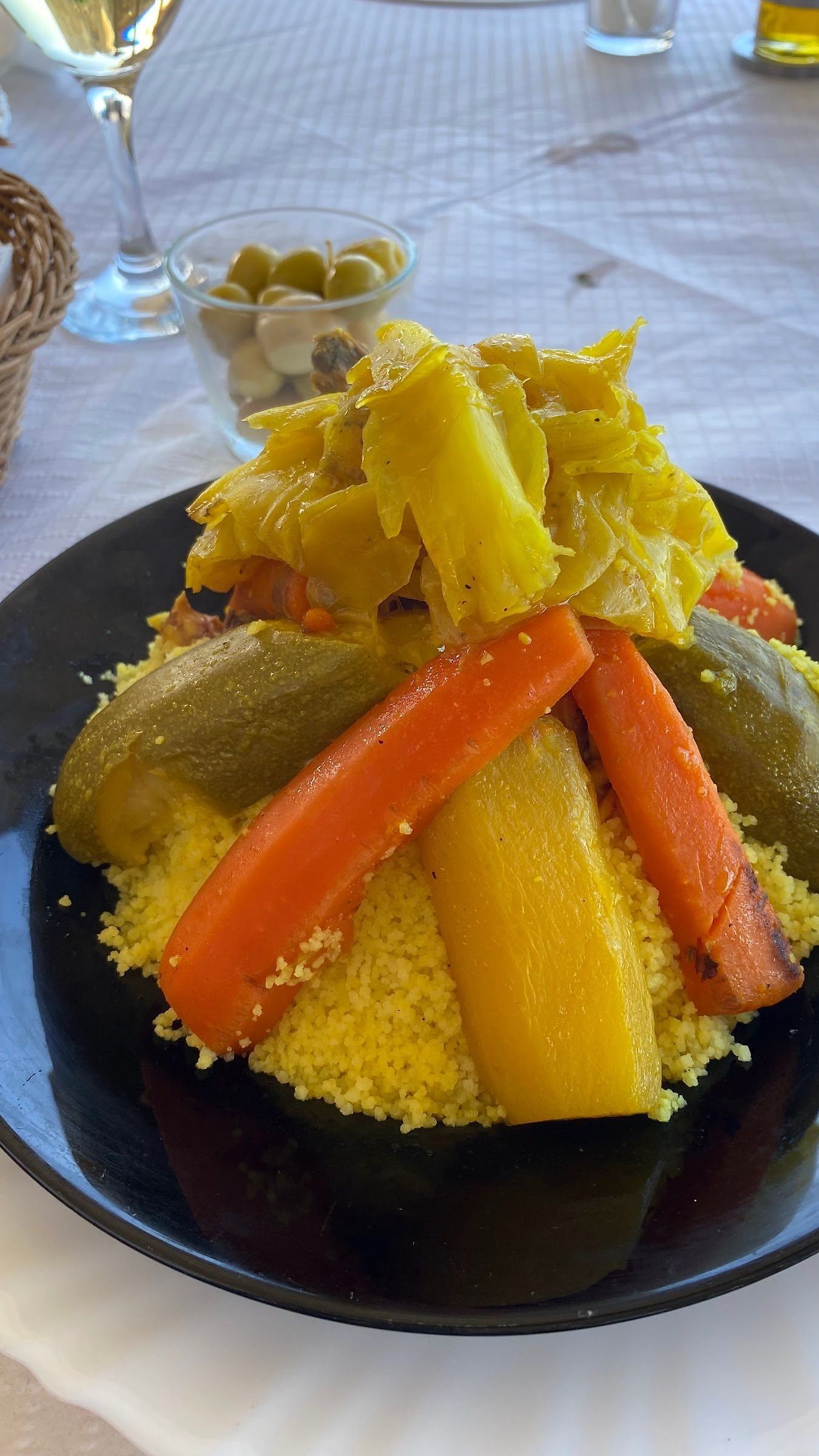 Couscous aux sept légumes